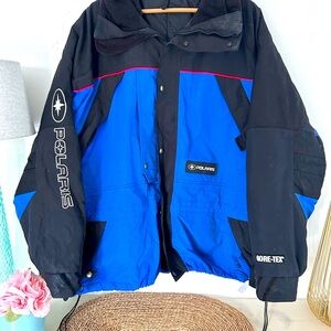 Vintage Men’s Racing Polaris Snowmobile Jacket Size 2XL